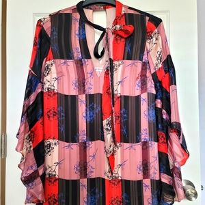 BCBG Floral Dress